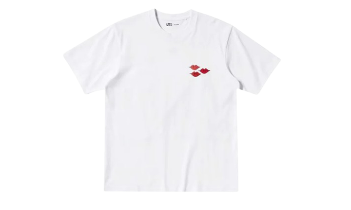 KAWS x Uniqlo Warhol UT Graphic White Red Tee