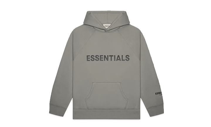 Fear of God Essentials Hoodie Applique Cement
