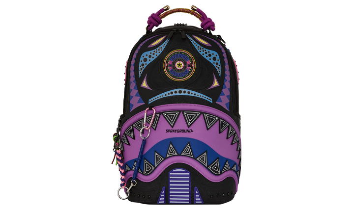 Sprayground Ai Wonderland Purple Backpack