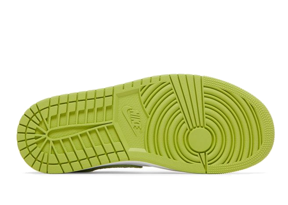 Air Jordan 1 Mid Green Python