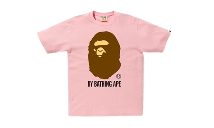 Bape Tee Ape Head Pink (Ladies) – Flower Kickz