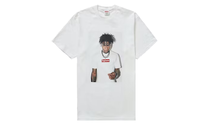 Supreme NBA Youngboy Tee White – Flower Kickz