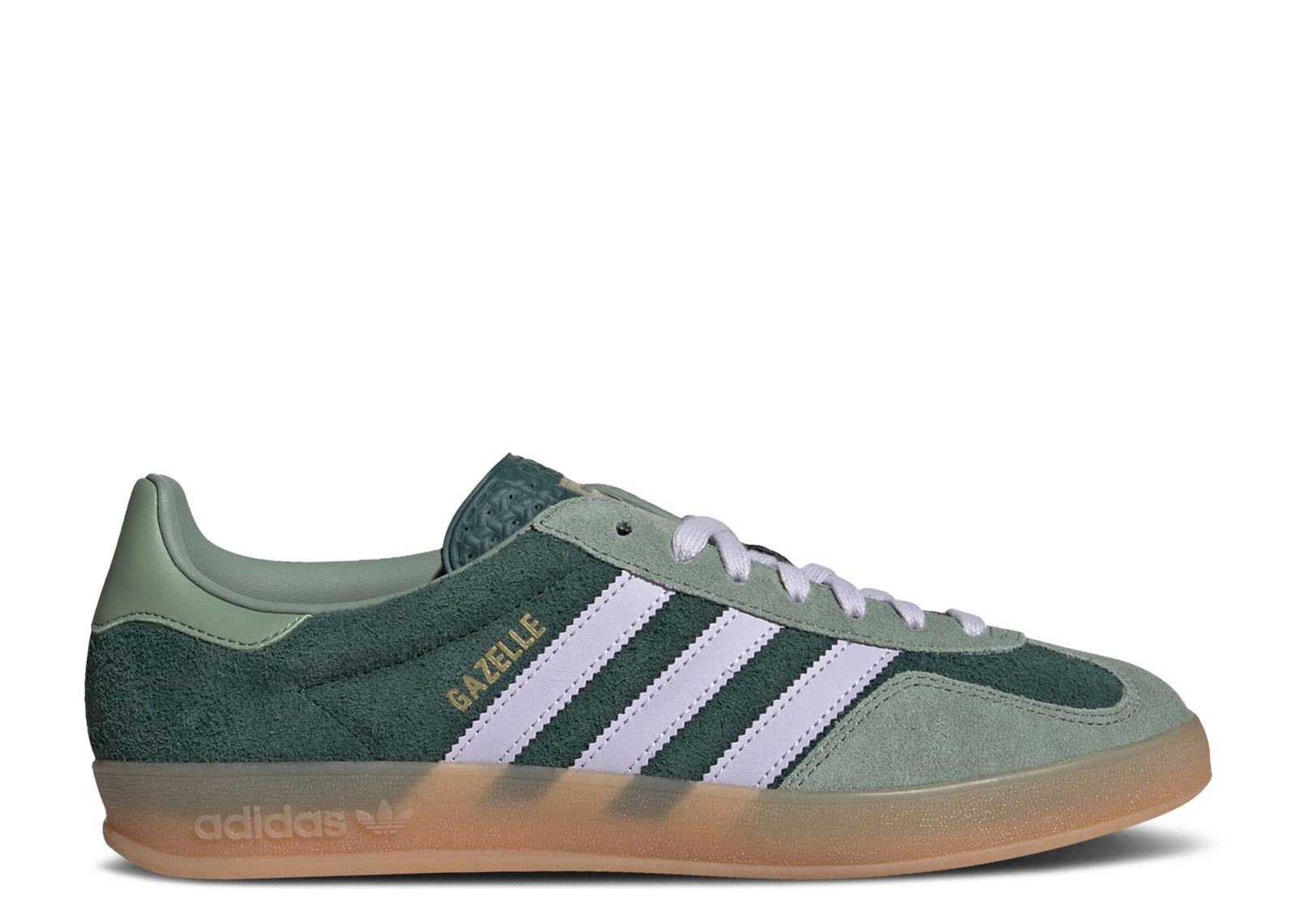adidas gazelle silver green womens Adidas Gazelle Indoor Mineral Green Silver Dawn – Flower Kickz