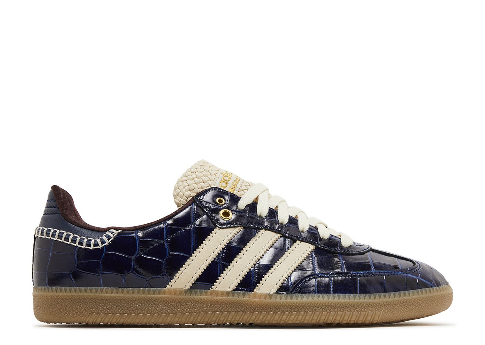 Adidas Samba Wales Bonner Navy Croc  Flower Kickz