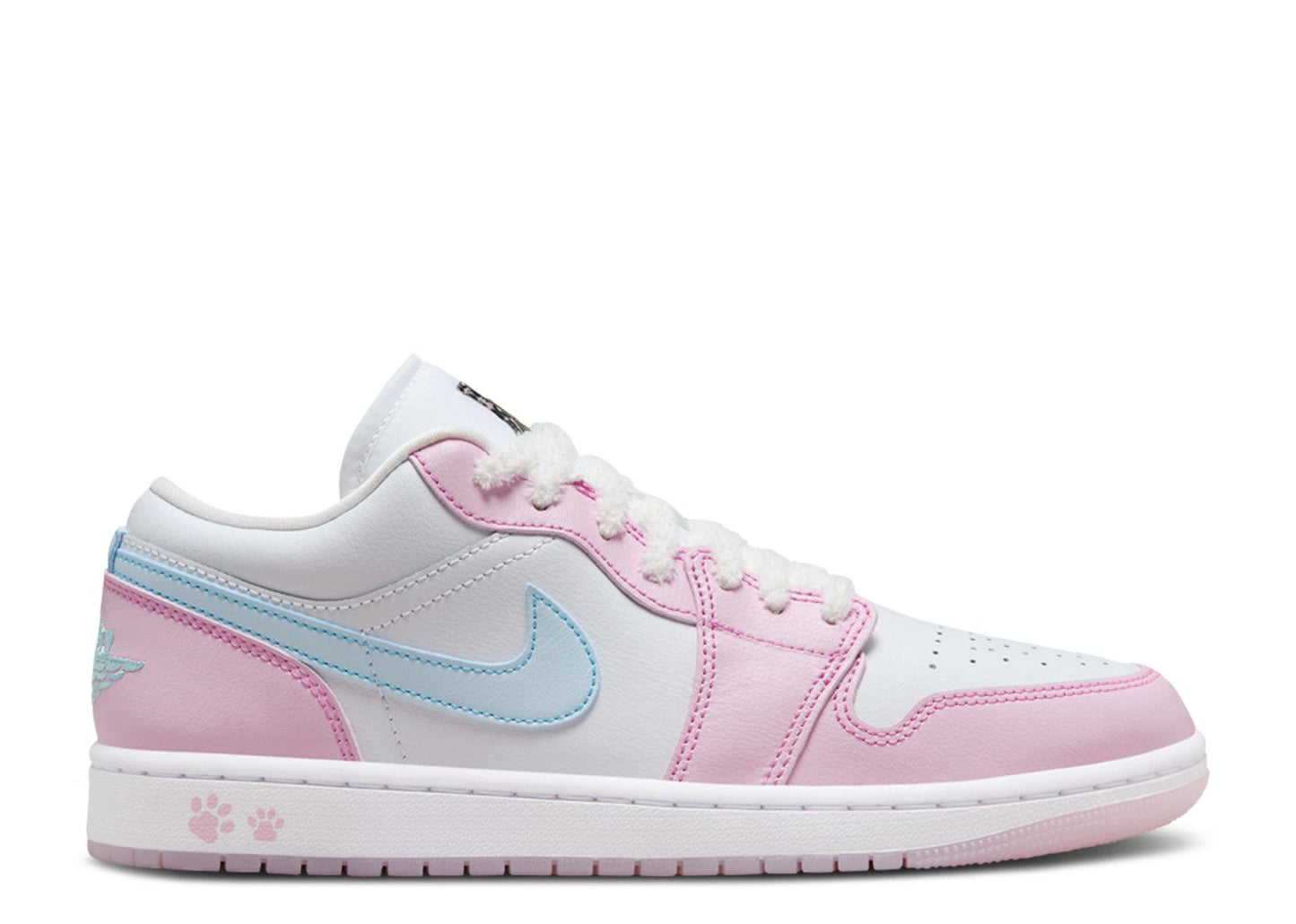 Air Jordan 1 Low SE Paw Print Pink Foam