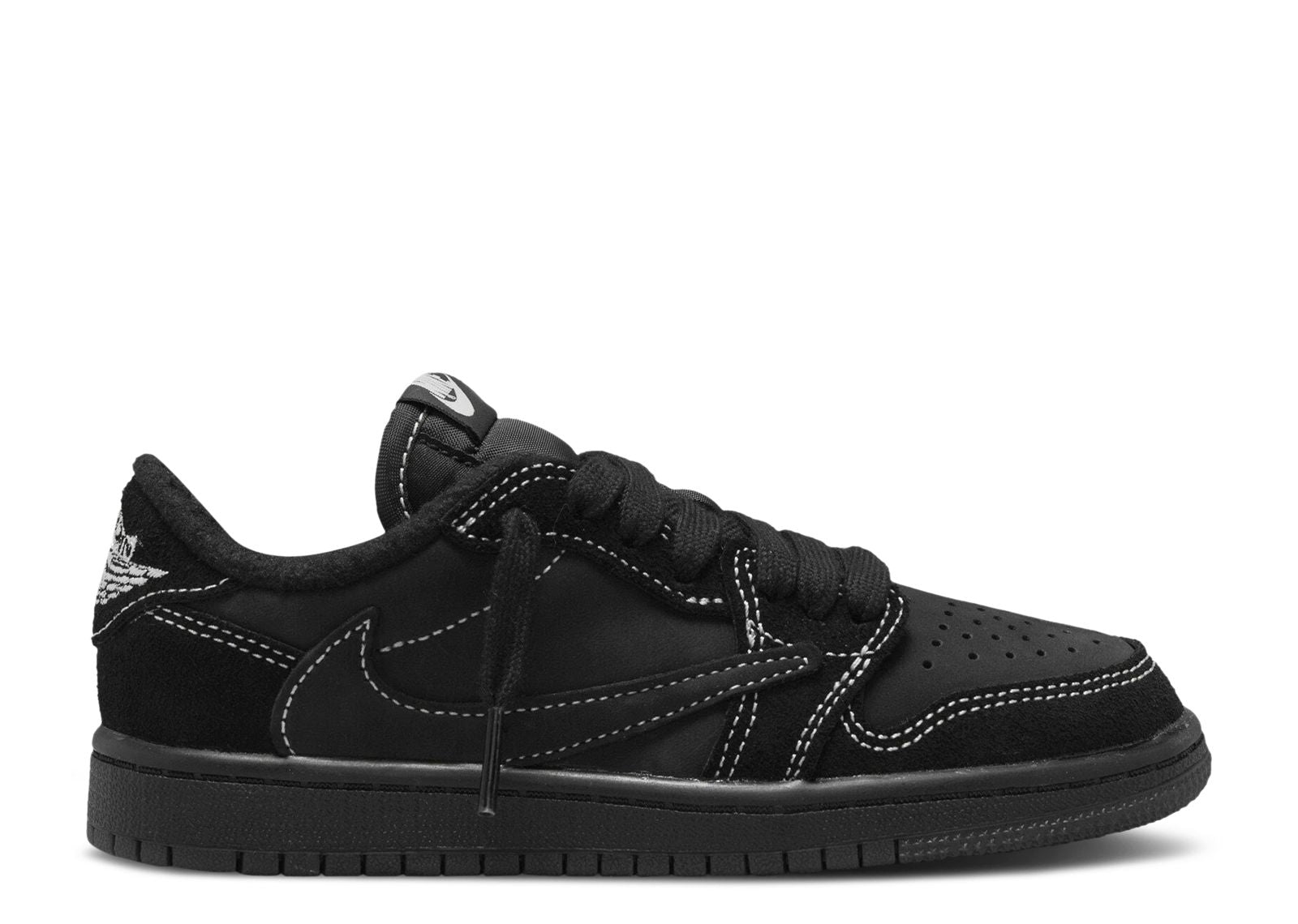 Air Jordan 1 Low SP Travis Scott Black Phantom Enfant et Bébé
