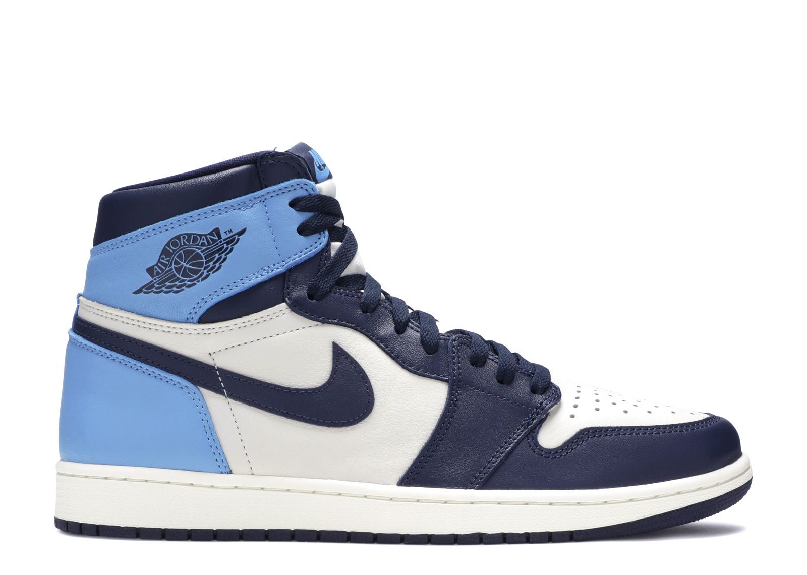 Air Jordan Retro High Obsidian Sail UNC – Flower Kickz