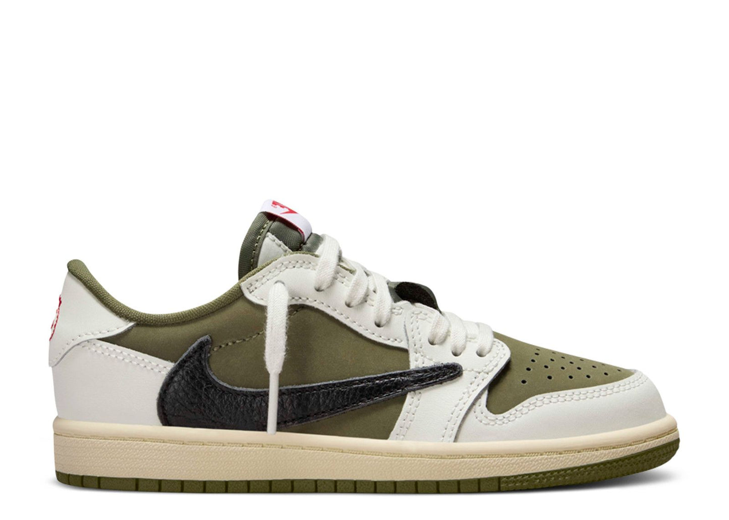Air Jordan 1 Retro Low OG SP Travis Scott Medium Olive Enfant et Bébé