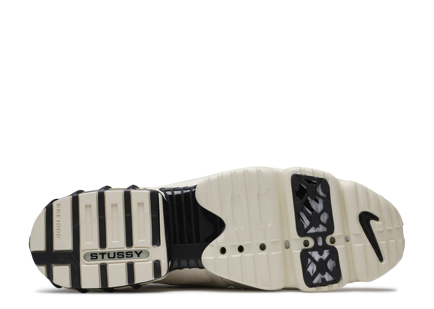 Air Zoom Spiridon Caged 2 Stussy Fossil