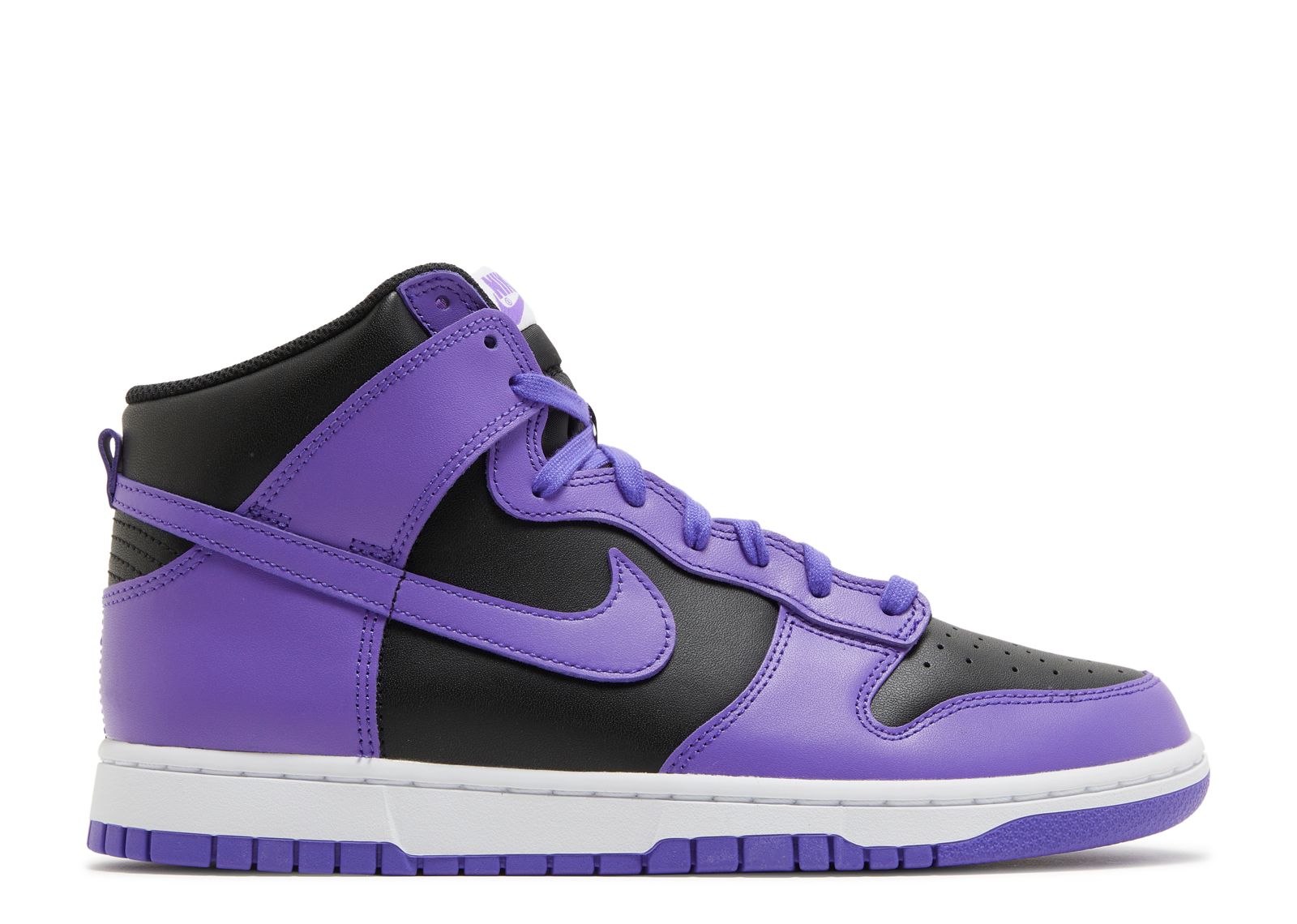 purple dunks high top