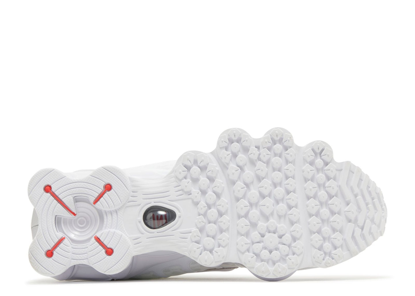 Nike Shox TL White Metallic Silver Orange