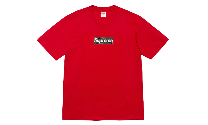 Supreme Box Logo Tee Red