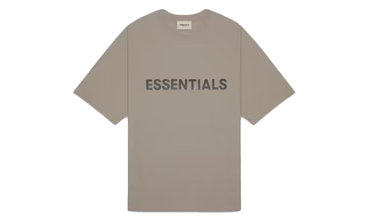 Fear of God Essentials Tee Applique Logo Taupe