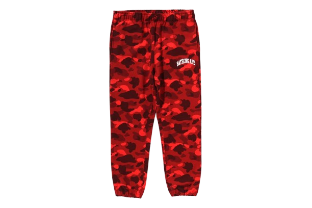 Bape Sweatpants Color Camo