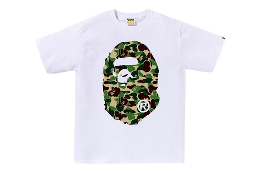 Bape Tee A Bathing Ape ABC Camo College White