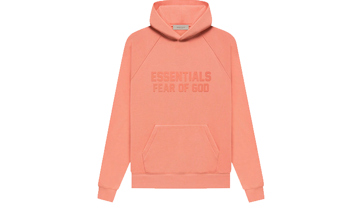 Fear of God Essentials Hoodie Coral