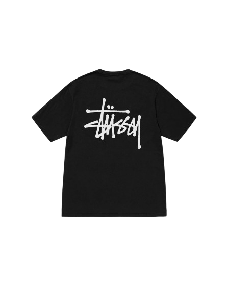 Stüssy Tee Pigment Dyed Black