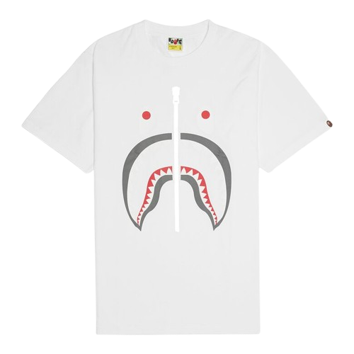 Bape Tee Shark White