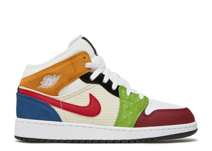 Air Jordan 1 Mid SE Patchwork