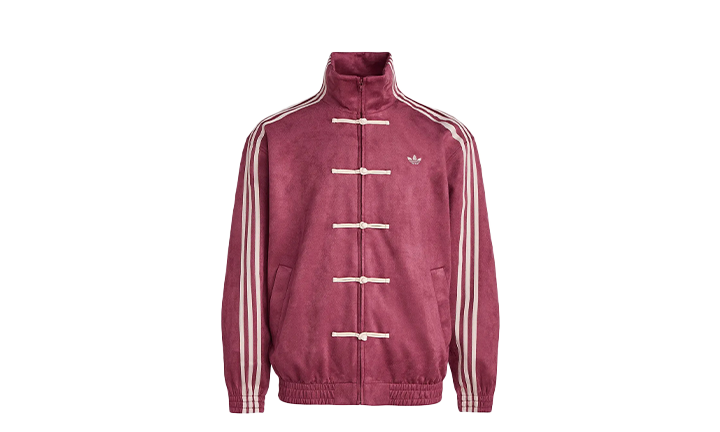 adidas CTT Chinese Track Top 3.1 Gender Neutral Jacket (Asian Sizing) - Collegiate Burgundy