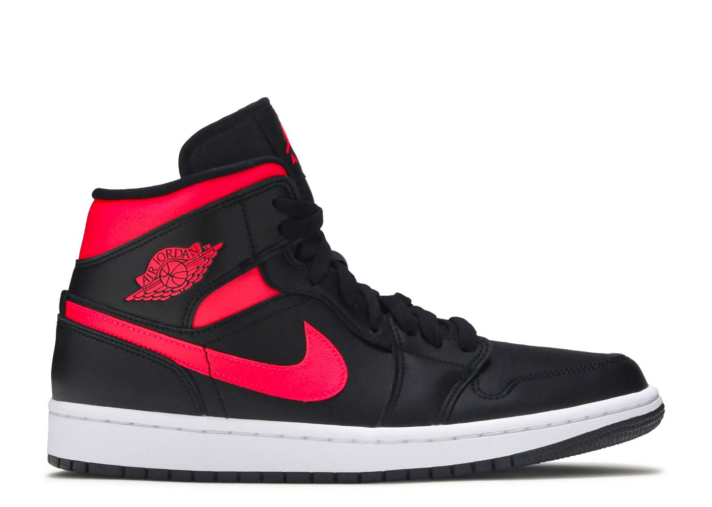 Air Jordan 1 Mid Black Siren Red