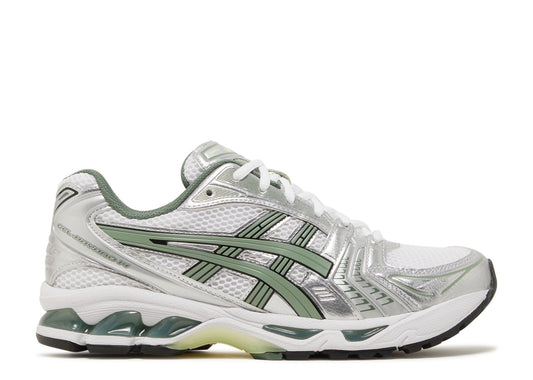 ASICS Gel-Kayano 14 White Pure Silver Slate Grey Sage