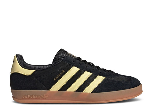 Adidas Gazelle Indoor Core Black Almost Yellow