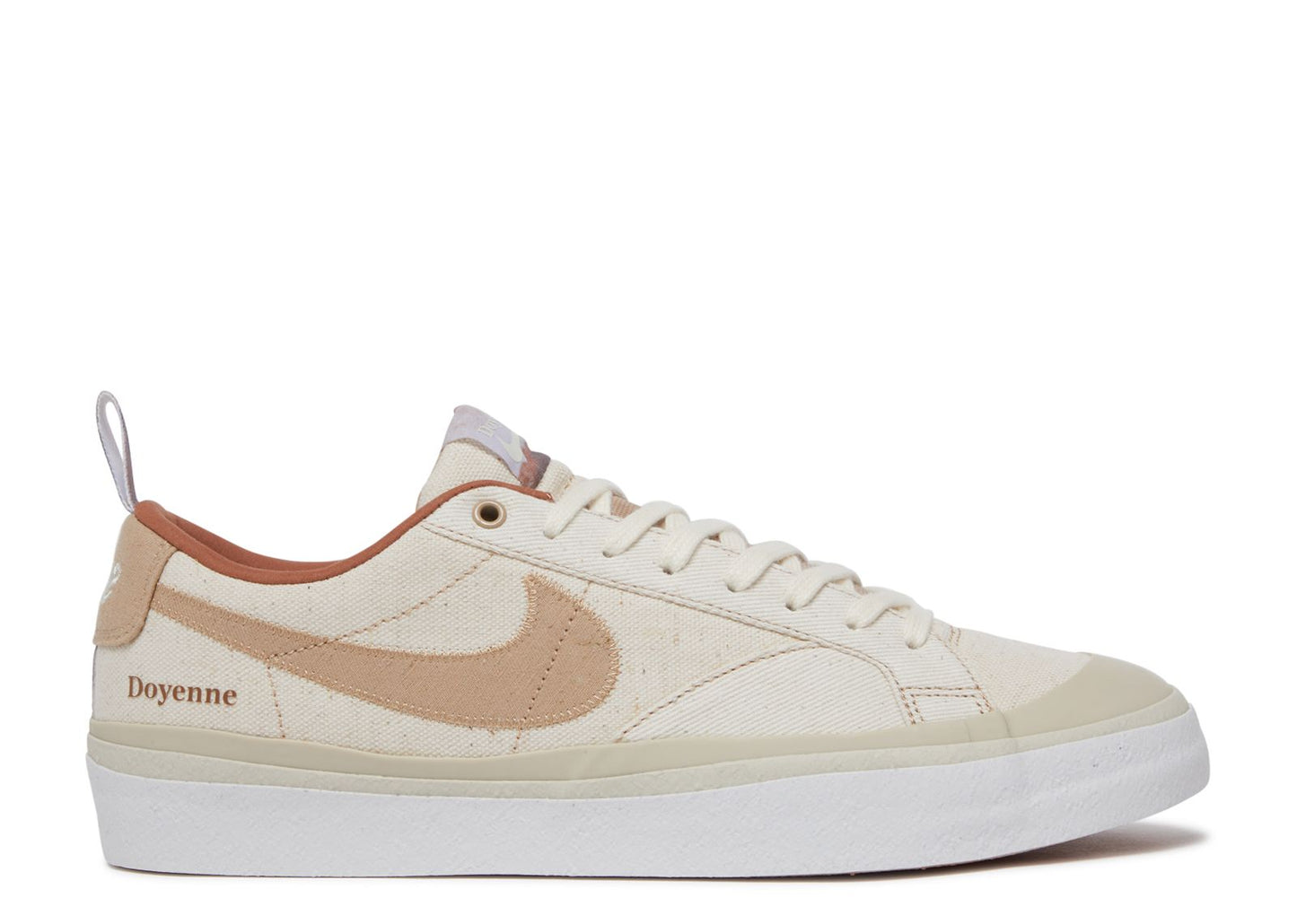 Nike SB Blazer Low QS Doyenne Skateboards Coconut Milk Rattan