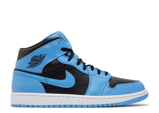 Air Jordan 1 Mid University Blue Black