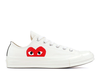 Converse Comme des Garçons Play Blanche Basse