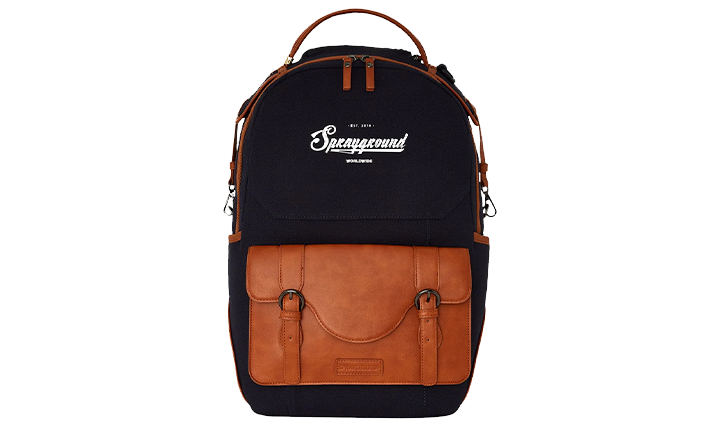 SPRAYGROUND WHISKEY THRONE BLUES DLXS CANVAS CARGO DLX BACKPACK