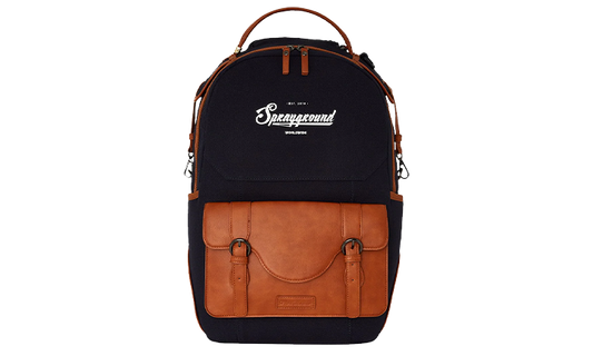 SPRAYGROUND WHISKEY THRONE BLUES DLXS CANVAS CARGO DLX BACKPACK