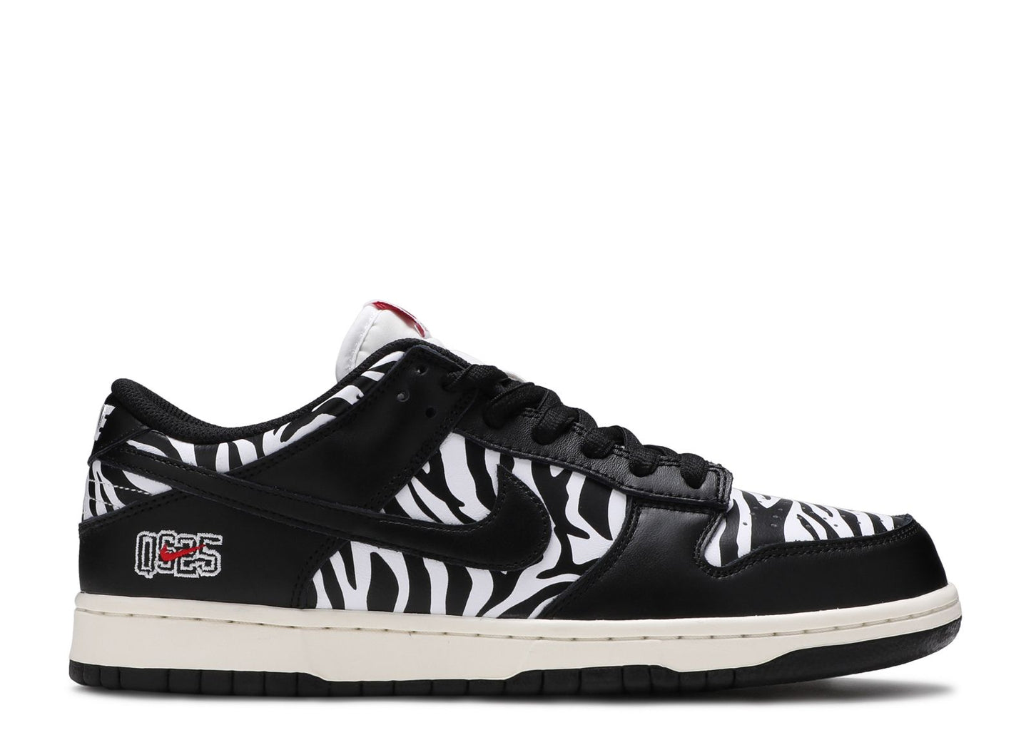 Nike SB Dunk Low Quartersnacks Zebra