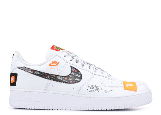 Air Force 1 Just Do It Total White