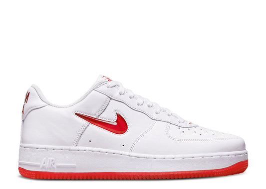 Nike Air Force 1 Low '07 Retro Color of the Month Jewel Swoosh University Red