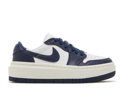 Air Jordan 1 Low Elevate White Midnight Navy Sail