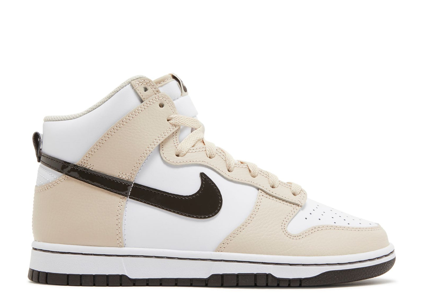 Nike Dunk High White Sanddrift Brown