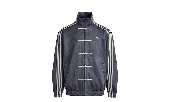 adidas CTT Chinese Track Top 3.1 Gender Neutral Jacket (Asian Sizing) - Grey Blue