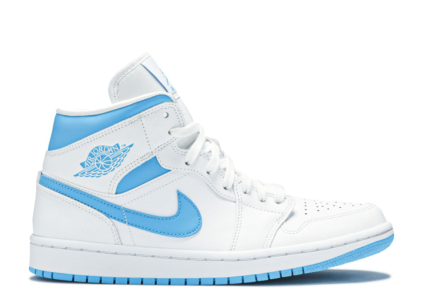 Air Jordan 1 Mid UNC University Blue