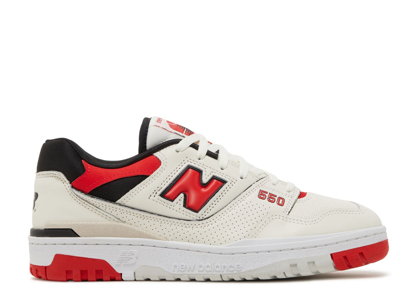 New Balance 550 Sea Salt True Red