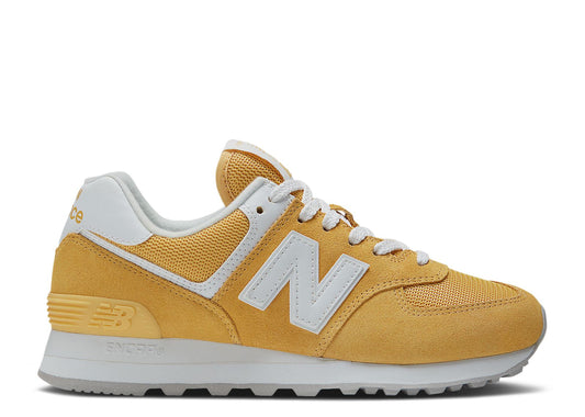 New Balance 574 Pastel Yellow White