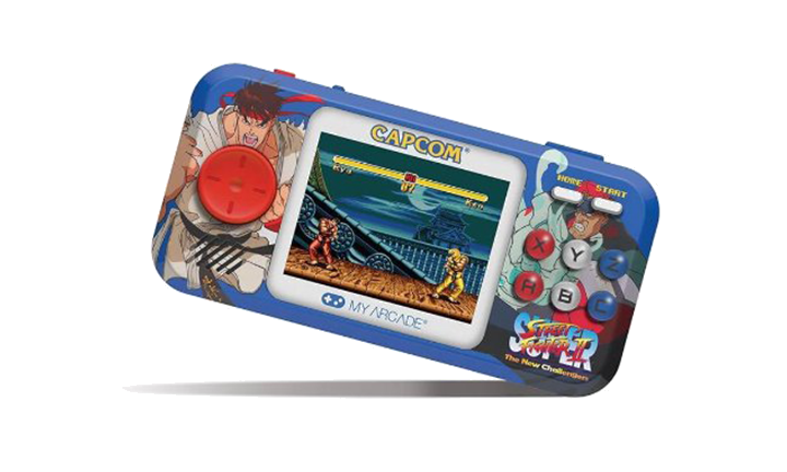 My Arcade Super Street Fighter II Pocket Player Pro: Portable Gaming System