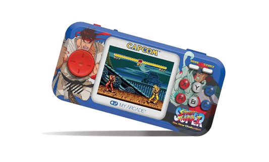 My Arcade Super Street Fighter II Pocket Player Pro: Portable Gaming System