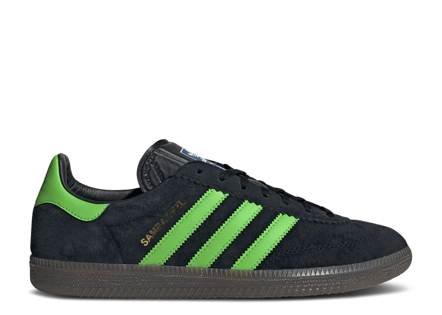 Adidas Samba Deco SPZL Core Black Lucid Lime