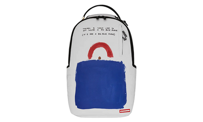 Sprayground Keith Harring Embossed Shark Dlxsv Backpack