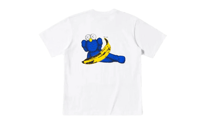 KAWS x Uniqlo Warhol UT Graphic White Blue T-Shirt