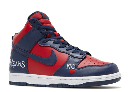 Nike SB Dunk High Supreme By Any Means Navy