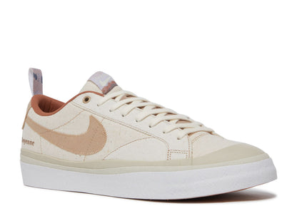 Nike SB Blazer Low QS Doyenne Skateboards Coconut Milk Rattan