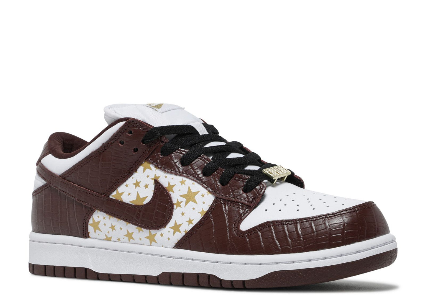 SB Dunk Low Supreme Stars Barkroot Brown