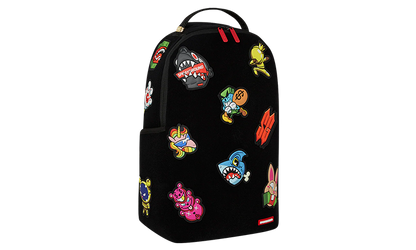 SPRAYGROUND ALL VELCRO SHARK GANG DLX-SPECIAL BACKPACK